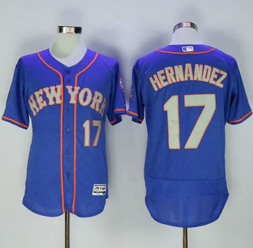 Keith Hernandez New York Mets blue Authentic jersey
