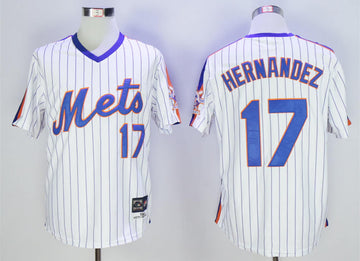 Keith Hernandez New York Mets white Cooperstown jersey