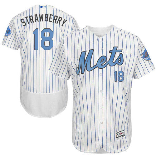 Darryl Strawberry New York Mets white jersey