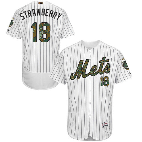 Darryl Strawberry New York Mets white jersey