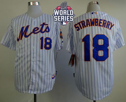Darryl Strawberry New York Mets white Home jersey