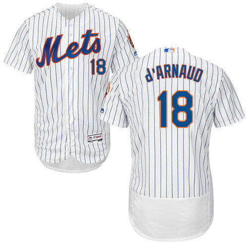 Travis D'Arnaud New York Mets white jersey