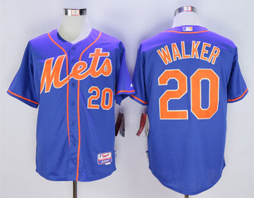 Neil Walker New York Mets blue jersey