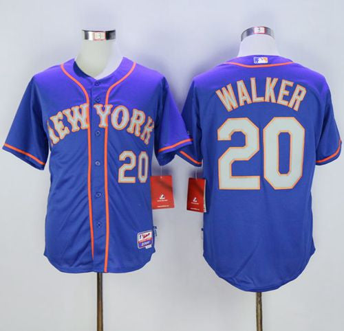 Neil Walker New York Mets blue Alternate jersey