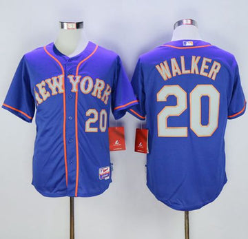Neil Walker New York Mets blue Alternate jersey