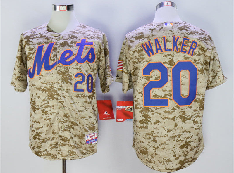Neil Walker New York Mets camo Camo jersey