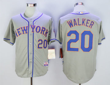 Neil Walker New York Mets grey jersey
