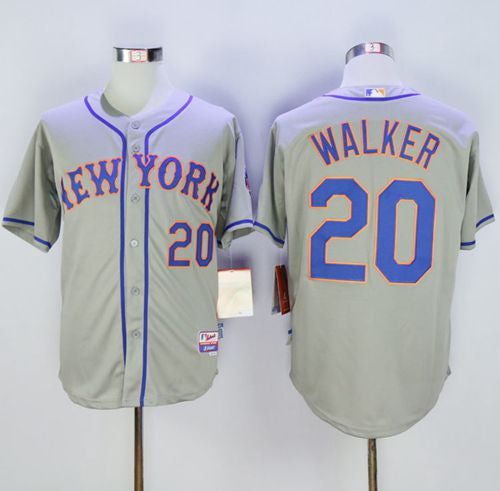 Neil Walker New York Mets grey jersey