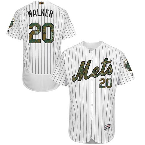 Neil Walker New York Mets white Authentic jersey