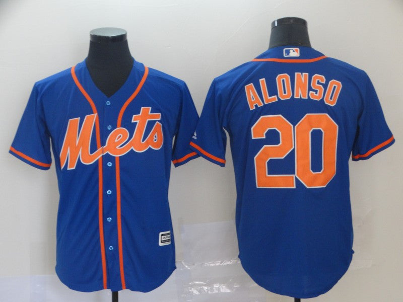 Pete Alonso New York Mets royal jersey