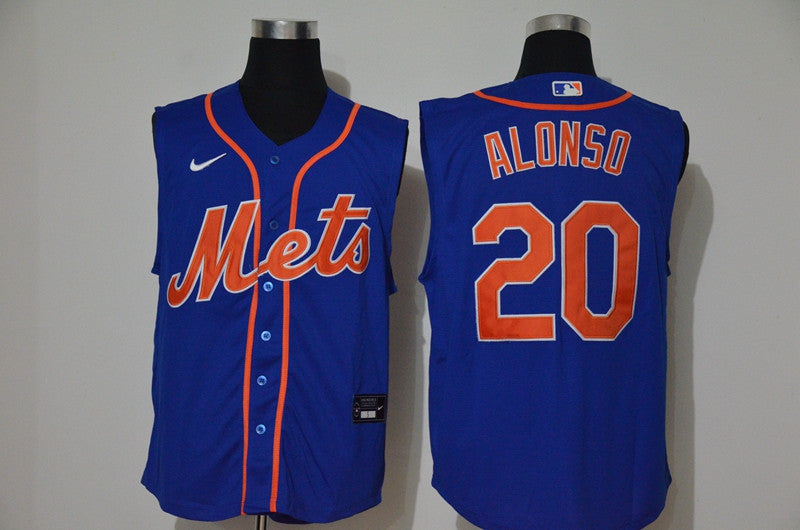 Pete Alonso New York Mets royal jersey