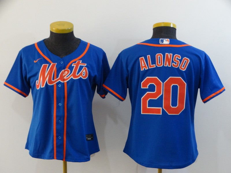Pete Alonso New York Mets royal jersey