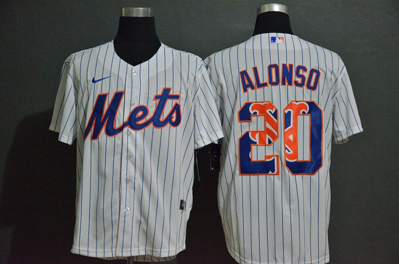Pete Alonso New York Mets white Fashion jersey