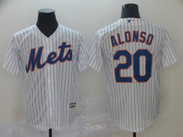 Pete Alonso New York Mets white jersey