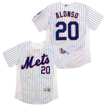 Pete Alonso New York Mets white jersey