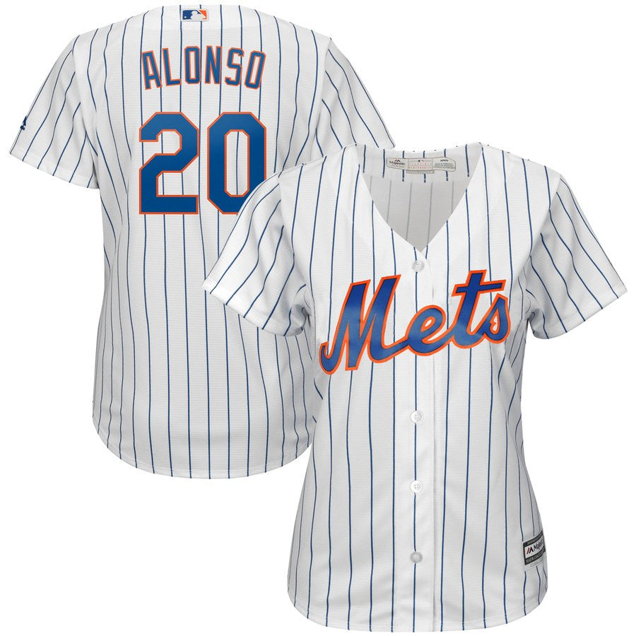 Pete Alonso New York Mets white jersey