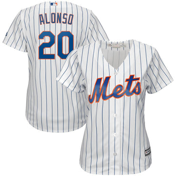 Pete Alonso New York Mets white jersey