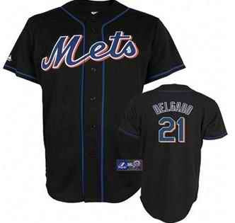 Delgado New York Mets black jersey