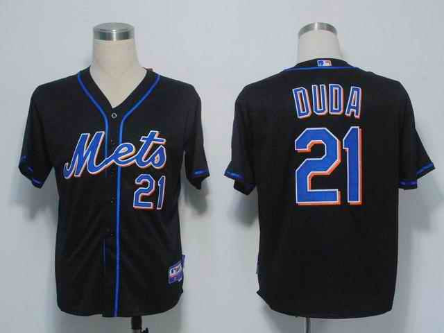 Duda New York Mets black jersey