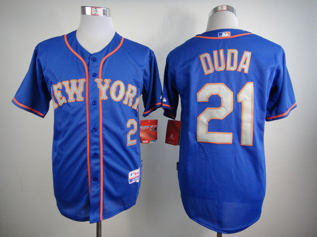 Duda New York Mets blue Road jersey