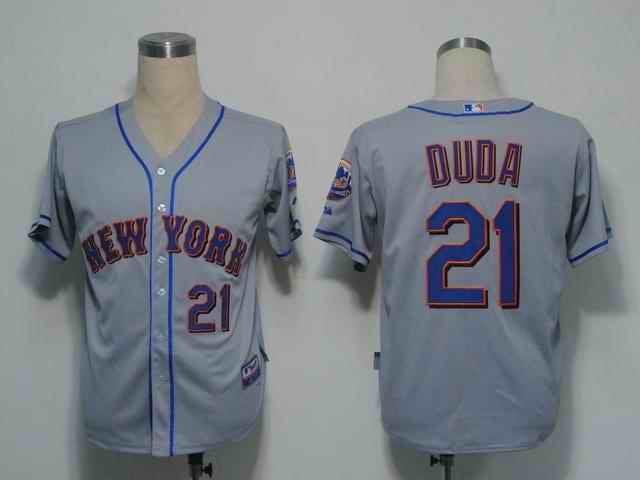 Duda New York Mets grey jersey