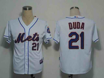 Duda New York Mets white jersey