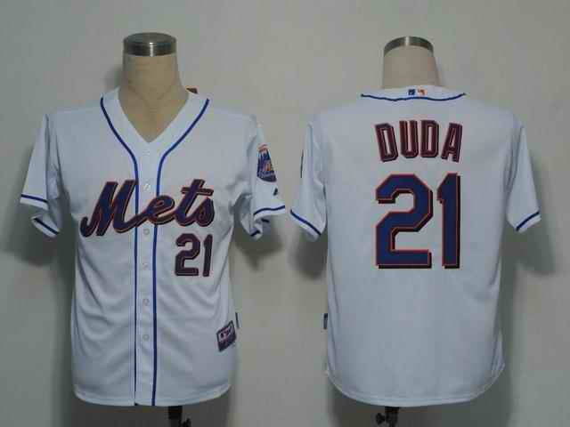 Duda New York Mets white jersey