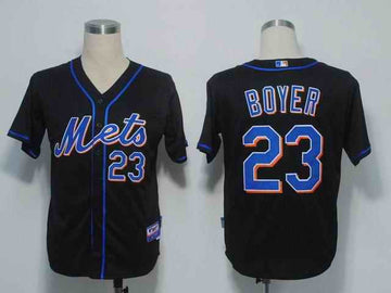 Boyer New York Mets black jersey