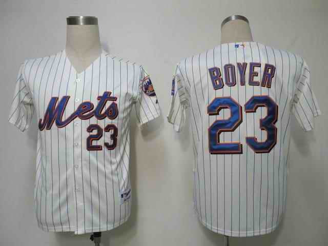 Boyer New York Mets cream jersey
