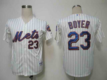 Boyer New York Mets cream jersey