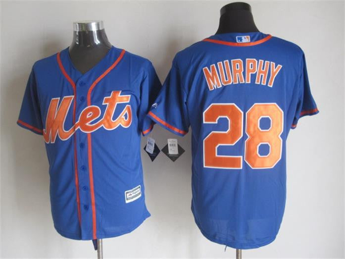 Daniel Murphy New York Mets blue jersey