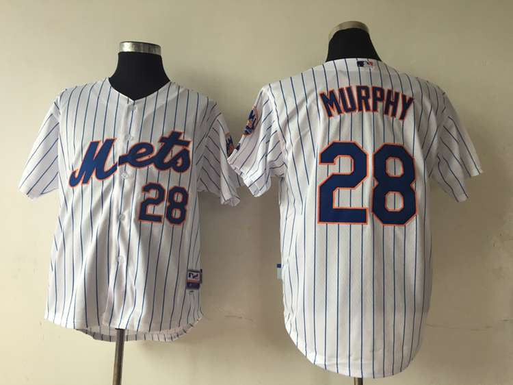 Daniel Murphy New York Mets white jersey