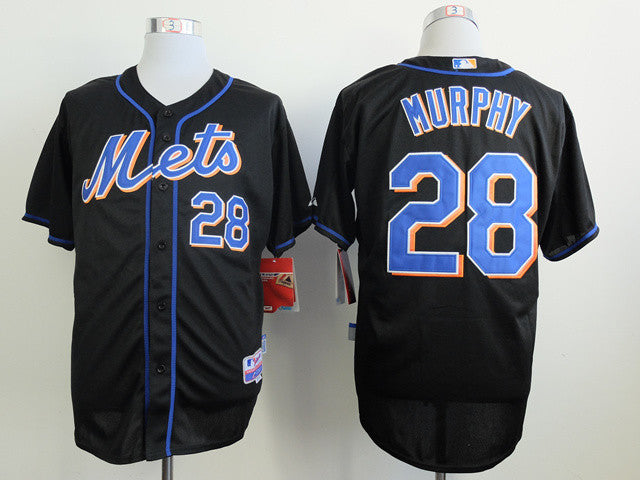Murphy New York Mets black jersey