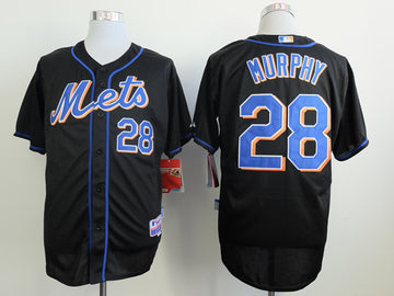 Murphy New York Mets black jersey