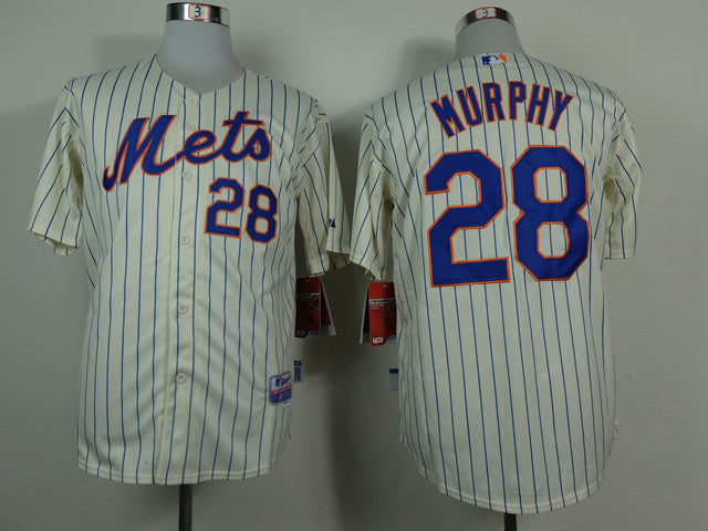 Murphy New York Mets cream jersey