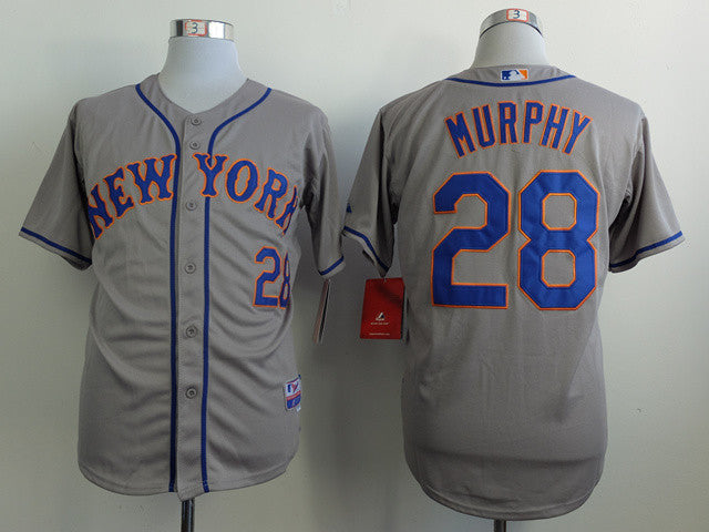 Murphy New York Mets grey jersey