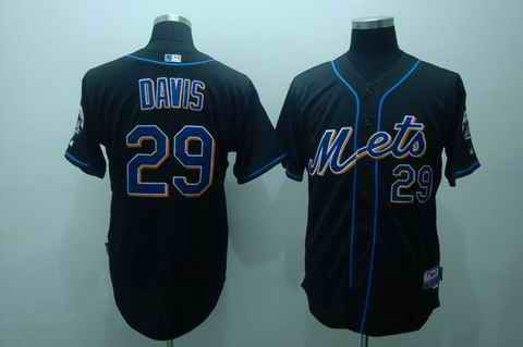 Davis New York Mets black jersey