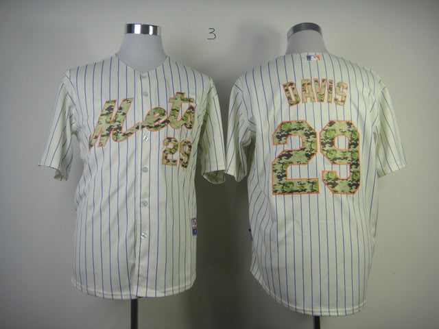 Davis New York Mets cream Camo jersey