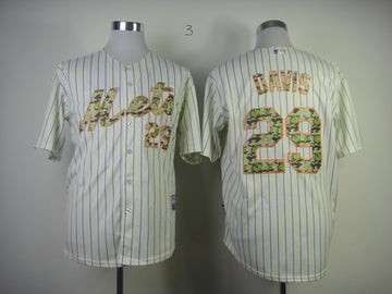 Davis New York Mets cream Camo jersey