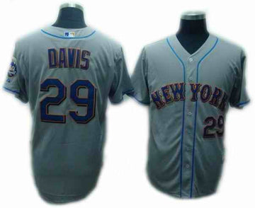 Davis New York Mets grey jersey