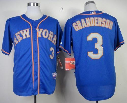 Curtis Granderson New York Mets blue Alternate jersey