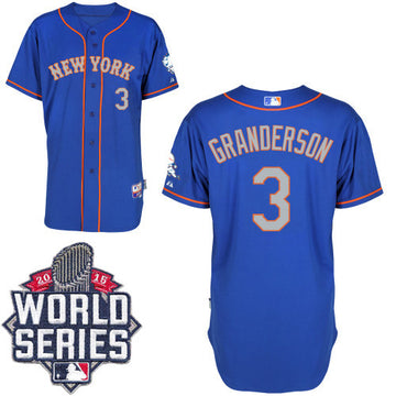 Curtis Granderson New York Mets blue Alternate jersey