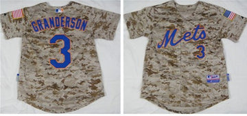 Granderson New York Mets camo Camo jersey