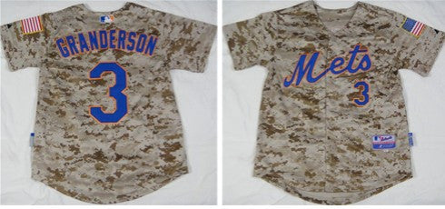 Granderson New York Mets camo Camo jersey