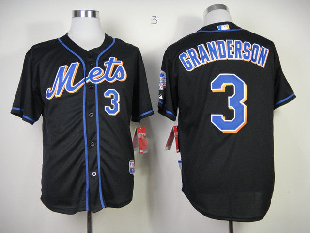 Granderson New York Mets black jersey