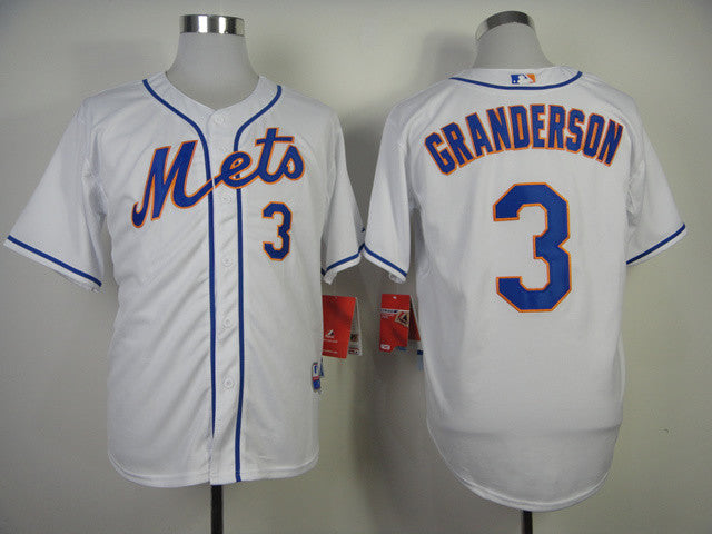 Granderson New York Mets white jersey