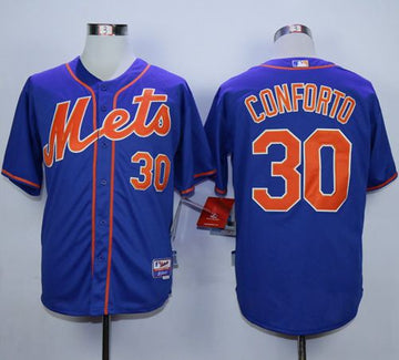 Michael Conforto New York Mets blue Alternate jersey