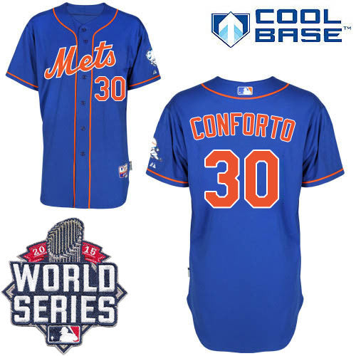 Michael Conforto New York Mets blue Alternate jersey