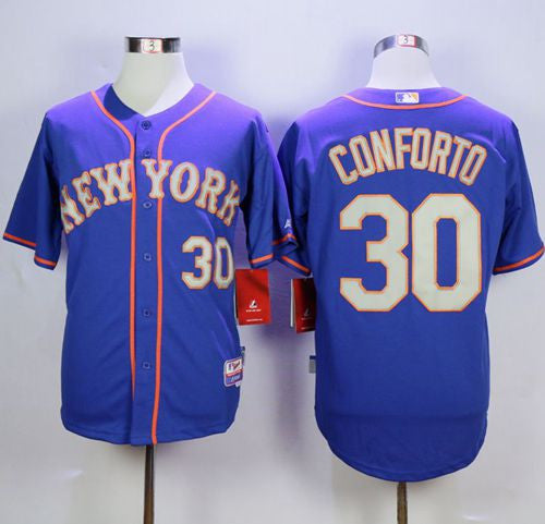 Michael Conforto New York Mets blue Alternate jersey