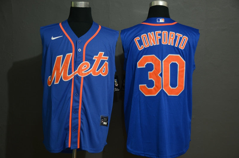 Michael Conforto New York Mets royal jersey